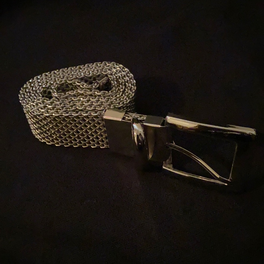 Silver belt
